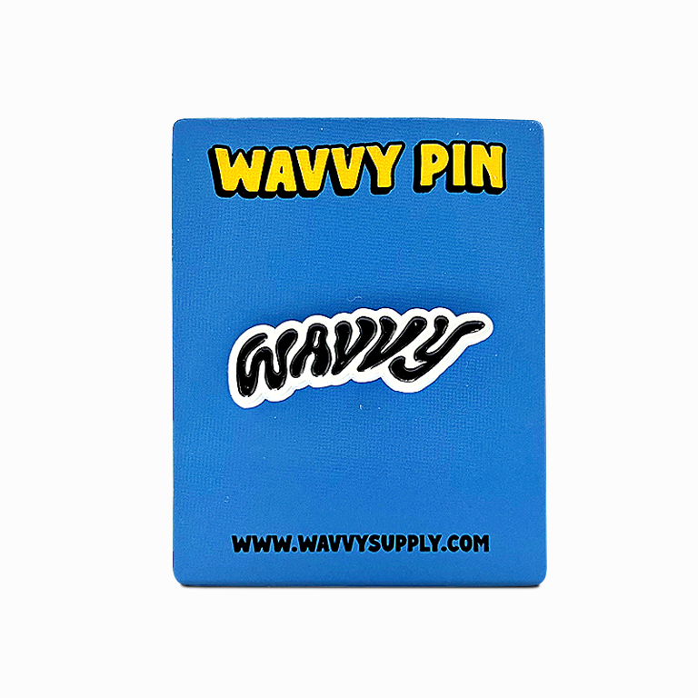 Enamel Pin - Wavvy Logo