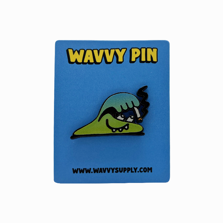 Enamel Pin - Wavvy Knows