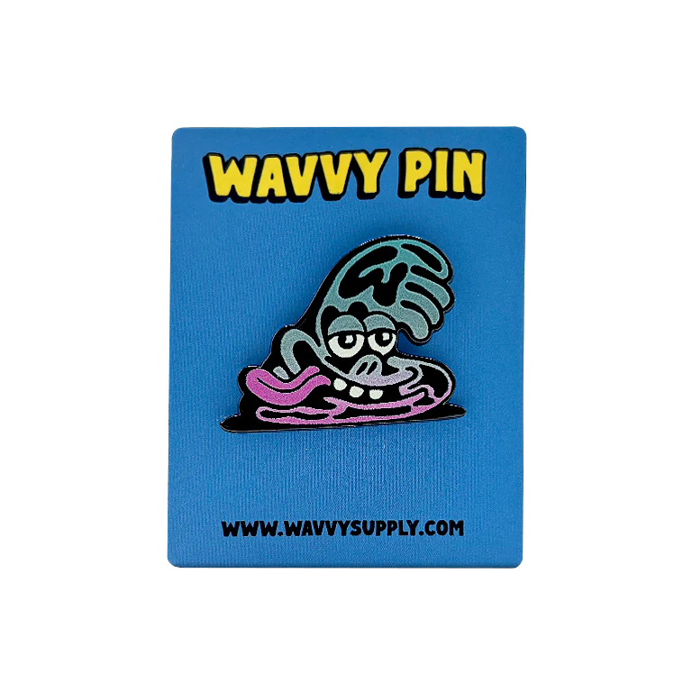 Enamel Pin - Wavvy Tongue